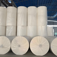 Rouleaux de papier A4 blanc, rouleaux géants de papier de copie, rouleaux géants pour découper du papier A4, luminosité 102 %
