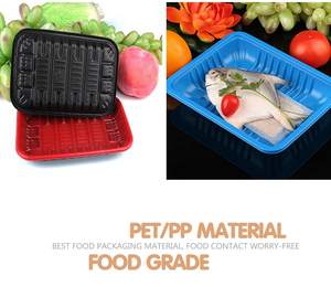 Bandeja PET Fresca con Absorción de Agua, Ampliamente Utilizada para Envasado de Frutas, Verduras, Bayas, Champiñones, Carne, Pescado, Aperitivos y Pan - Product Image 3