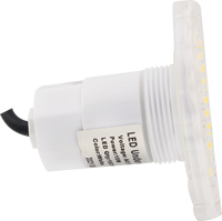 Lampe LED sous-marine LanVol 1,5 pouces 10W, PC AC12V, IP68, étanche, à fixation murale, pour piscine en fibre de verre, piscine, spa