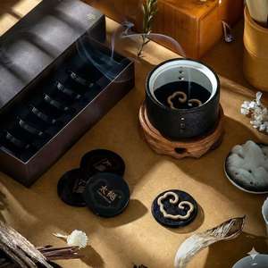 Premium EINZIGARTIGE Ruyi Adlerholz-Räucherspiralen - Umweltfreundlich Tragbar 40-50 Minuten Brenndauer 6-Stück-Set zur Stresslinderung und Schlafhilfe - Product Image 3