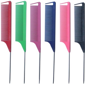 Pettine di separazione resistente al calore in fibra di carbonio in acciaio inossidabile per intrecciare strumenti per lo Styling ed elettrodomestici pettine coda di ratto - Product Image 5