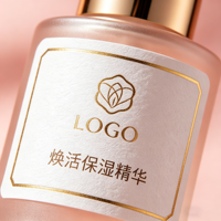 Autocollants d'étiquettes cosmétiques holographiques imperméables personnalisés OEM ODM pour l'emballage des produits de soin de la peau, des parfums et de la beauté