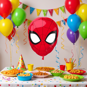 Ballon en feuille d'aluminium Spiderman Party Love 30x43cm, décoration de fête métallique pour anniversaire d'enfants - Product Image 3
