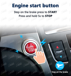 Hot Bán Keyless Nhập Xe Báo Động Xe Từ Xa Khởi Động Động Cơ Thông Minh Push Button Động Cơ Bắt Đầu Dừng Hệ Thống - Product Image 3