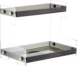 Hiện Đại Máy Tính Để Bàn Acrylic Lưu Trữ Giá Nước Hoa Hiển Thị Kệ Đứng Trang Điểm Tổ Chức Mỹ Phẩm Lưu Trữ Chủ Cho Trang Trí Nội Thất - Product Image 6