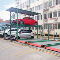 Système de levage de stationnement pour voitures Dayang PJS, carport vertical indépendant en acier, empileur de voitures