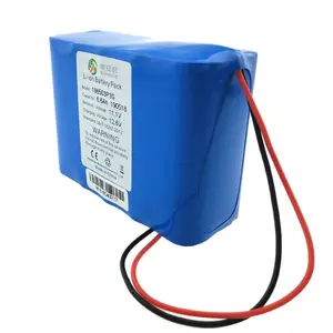 11 Years Factory Customizable 18650 Rechargeable 3S3P Li Ion Battery 11.1V 6.6Ah Battery