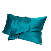 Taie d'oreiller en soie organique de luxe avec impression RTS de boîte personnalisée pour la maison ou l'hôtel Logo inclus pour le sommeil