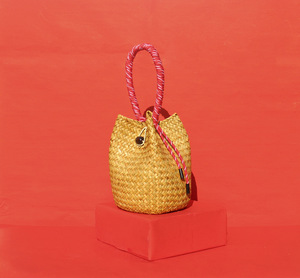 Borsa Estiva <span class=keywords><strong>a</strong></span> Secchiello <span class=keywords><strong>in</strong></span> Paglia per Donne, Borsa da Spiaggia Intrecciata <span class=keywords><strong>a</strong></span> <span class=keywords><strong>Mano</strong></span> con Manico <span class=keywords><strong>in</strong></span> <span class=keywords><strong>Corda</strong></span>, Borsa <span class=keywords><strong>a</strong></span> Tracolla <span class=keywords><strong>in</strong></span> Rafia e Rattan - Product Image 4