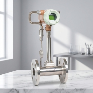 Débitmètre à courants de Foucault en acier inoxydable de haute précision pour gaz naturel liquéfié, sortie RS485 Modbus - Product Image 1