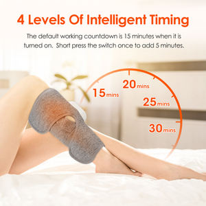 Dispositivo di massaggio dimagrante per braccio a pressione d'aria ricaricabile USB intelligente elettrico massaggiatore per polpacci a compressione calda - Product Image 5