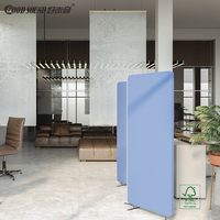 GoodSound Cloison de séparation de bureau pliante portable à 6 panneaux avec écran pliant diviseur de pièce