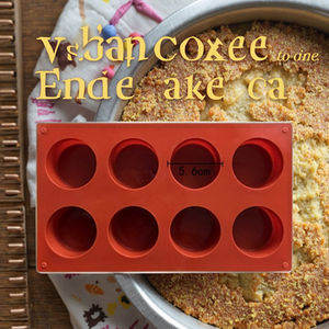 HE078 6 incluso cilindro Muffin Diy hornear <span class=keywords><strong>molde</strong></span> <span class=keywords><strong>de</strong></span> <span class=keywords><strong>silicona</strong></span> para hacer pasteles <span class=keywords><strong>de</strong></span> Chocolate BPA libre <span class=keywords><strong>de</strong></span> <span class=keywords><strong>silicona</strong></span> moldes <span class=keywords><strong>de</strong></span> helado <span class=keywords><strong>de</strong></span> grado alimenticio - Product Image 2