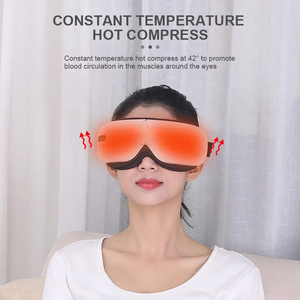 Produits tendance 2025 Vibration à pression d'air chaud et froid 3D 9 <span class=keywords><strong>points</strong></span> d'<span class=keywords><strong>acupuncture</strong></span> masseur pour les yeux avec compresse thermique - Product Image 4