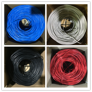 Mạng mèo 6A Cáp 1000ft 305 mét RJ45 CAT6 LAN Cáp CAT5E & Cat6 Nhà cung cấp thông tin liên lạc Cáp carton giá - Product Image 5