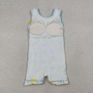 Vestido Deportivo RTS de Verano ODM para Niñas Pequeñas, con Shorts Interiores, Estampado Floral, para Jugar Tenis, Yoga y Deportes - Product Image 4