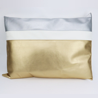 Ensemble de 4 pièces pour enfants, coussin personnalisé en Faux cuir brodé, cadeaux clients, produits judaques, pêche, housse