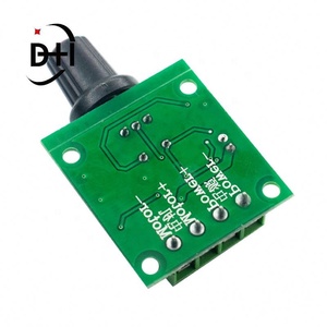 DC 1.8V 3V 5V 6V 12V 2A PWM ตัวควบคุมความเร็วมอเตอร์แรงดันไฟฟ้าต่ำสวิตช์ควบคุมความเร็วมอเตอร์ PWM โมดูลไดรฟ์แบบปรับได้ - Product Image 2