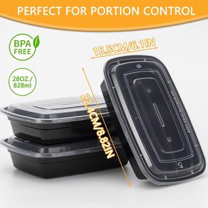 10oz-162oz/300ml-4800ml Large Size Disposable Circular Lunch Box with Lid PP Material Restaurant Use <b>Takeaway</b> <b>Container</b> - Product Image 2