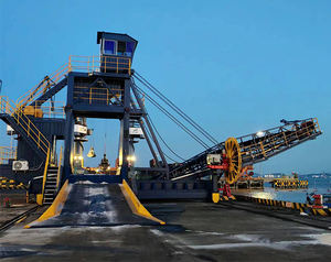 Toplu kargo boşaltma malzeme taşıma ekipmanları kullanımı için yeni verimli sürekli mobil tahıl yükleyici üretim tesisi - Product Image 4