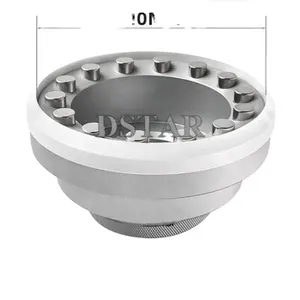 中国供应商移印机用带陶瓷环的移印密封封闭110毫米铝直径墨水杯
