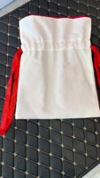 Sac à cordon personnalisable pour cadeaux de Noël 2026, sac en toile vierge pour sublimation, sac du Père Noël