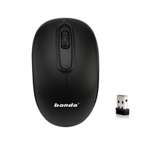 Souris d'ordinateur sans fil USB optique mini 2.4G, design ergonomique, compatible avec plusieurs appareils, en stock