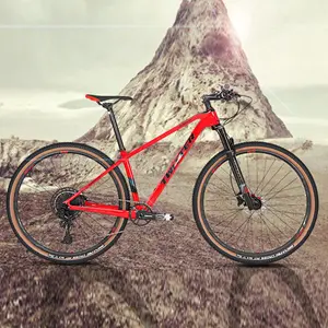 Bicicleta de Montaña de carbono T900 para adulto, 29er