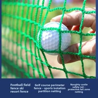 Filet de barrière en maille sans nœuds pour la protection périmétrique des terrains multisports (tennis de table, badminton, golf) et la formation, résistant au vent