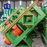 Machine de découpe et de rainurage hydraulique à 45 degrés pour profilés en acier, pour usage en atelier, CCM