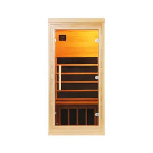south korea infrared mini sauna with therapy led light KN-002C