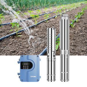 2インチソーラーパワー水中ポンプ48ボルトブラシレスソーラーポンプDC 48 Vパネル付きソーラーウォーターポンプ - Product Image 4