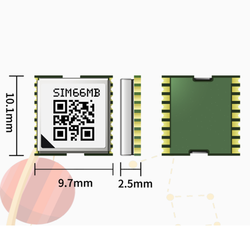 Simcom Modules Gnss Tracking SIM66 SIM65 Gps Tracker Modem Original RTK Module Gps Module SIM68D SIM68M SIM66MB