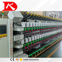 Kingkangda usine nouvelle machine de torsion de fantaisie à double broche creuse à deux rouleaux usine directe à haut rendement