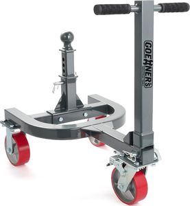 <span class=keywords><strong>Bola</strong></span> de enganche ajustable de 19.6-23.6 pulgadas, acero de alta resistencia, capacidad de 5000 libras, freno de rueda manual de 360°, para remolques de campamento de alta resistencia - Product Image 2