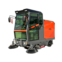 STELLAR PATH Nouveau camion balayeuse routière, moteur 700W, nettoyage par propulsion, largeur de balayage 1900mm, bac à déchets 180L, réservoir d'eau 80L, haute performance