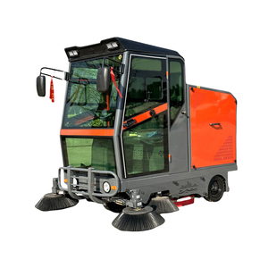 Nouveau camion balayeuse routière avec moteur 700W, nettoyage par propulsion, largeur de balayage 1900mm, capacité du bac à déchets 180L, réservoir d'eau 80L, haute performance - Product Image 2