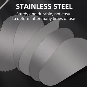 10 pièces en acier inoxydable dentelé Sculpture poterie modélisation Cutter modélisation Cutter grattoir céramique sculpture outils Kits - Product Image 4