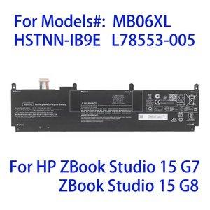 Batterie d'ordinateur portable VV09XL de qualité pour <span class=keywords><strong>HP</strong></span> <span class=keywords><strong>ZBook</strong></span> <span class=keywords><strong>15</strong></span> G3 G4 HSTNN-C87C de batterie d'ordinateur portable - Product Image 2