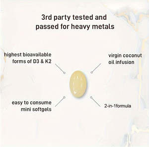 पुरुषों के लिए ओएम सीधे निर्माता के खाद्य पूरक 180 विटामिन डी 3 + k2 नवजात के 0.5 जी सॉफ्टजेल कैप्सूल - Product Image 5