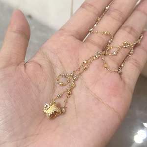 จี้เงินแท้ S925 ชุบทอง 18K สไตล์ฝรั่งเศส ดีไซน์เรขาคณิตอเนกประสงค์ ประดับเพชรซิร์คอน 6 กรงเล็บ ระยิบระยับ - Product Image 2