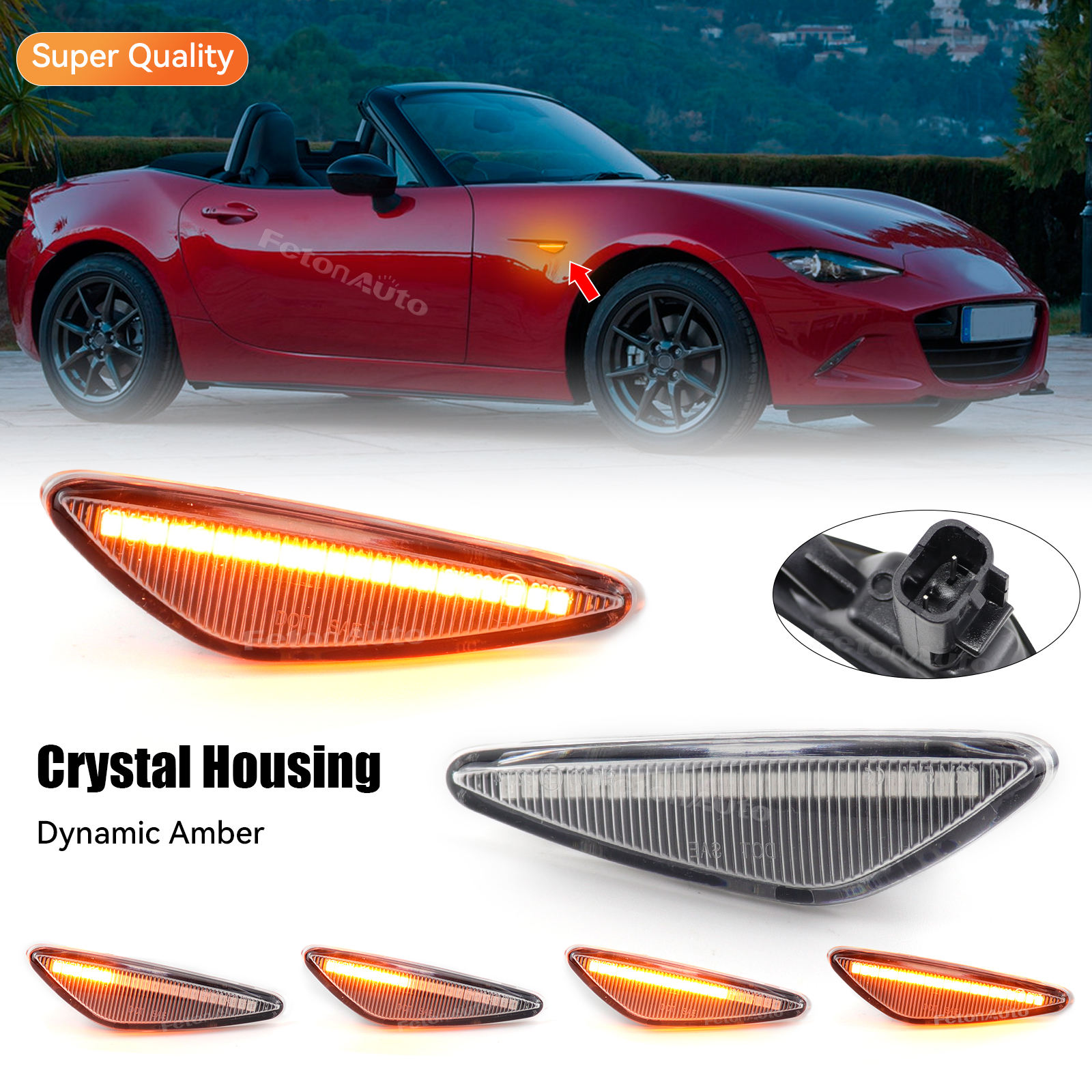 Cristal dinámico de la calidad estupenda 02-0245