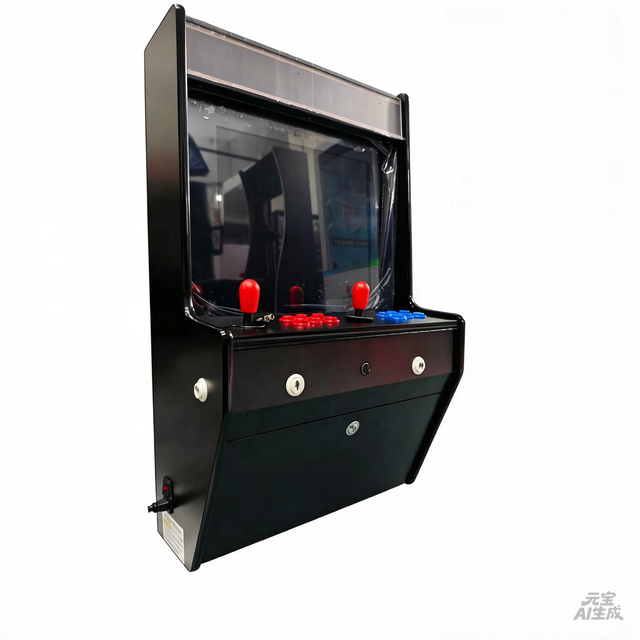 Wall Mounted Arcade Game Machine 2 Player Mini Bartop Cabinet Retro Video Game Console for Home & Commercial Use