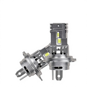 Automotive LED Headlight Bulb 6000K Cool White Mini Size Plug Play Fan Cooled H7 <b>H4</b> - Product Image 1