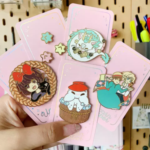 Ustom-broche de esmalte en forma de corazón para mujer, chapa de metal de color oro rosa - Product Image 5