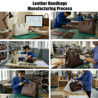 usine personnalisé en gros nouvelle dame sacs à main mode Style en cuir véritable dames épaule fourre-tout sac à main femmes