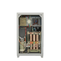 Stabilisateur de tension triphasé série SBW DBW 50 kVA, type armoire AC robuste, prix d'usine en gros, usage industriel