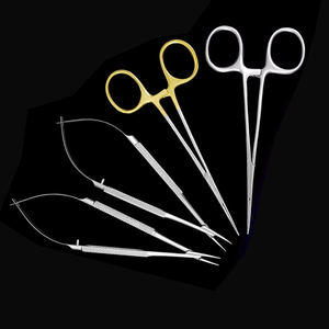 Pinset Pedikur Baja Tahan Karat, Forceps Paronychia, Pinset Kuku Kaki, Pinset Hangnail, Forceps Kapiler, Penjepit Jarum Bedah Medis - Product Image 1