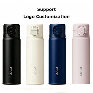 Botella de Agua Aislada de Doble Pared Ecológica de 500 ml con Logotipo Personalizado, Vaso Portátil de Acero Inoxidable 304 para Uso en el Automóvil - Product Image 2