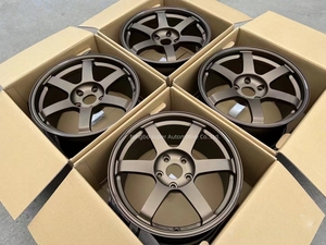 Forgex ล้อความเร็ว5X112 5X120 5X114.3 18นิ้ว <span class=keywords><strong>Te37</strong></span> Saga ล้อบรอนซ์ปลอมแปลงสำหรับ BMW M3 E92 M3 G80 Supra Q50 370Z Honda Civic - Product Image 3